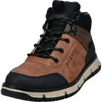 Bugatti Bottines à lacets cognac / taupe / noir
