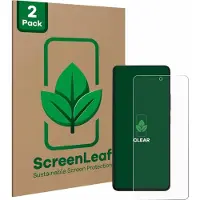 ScreenLeaf Film de protection durable Protection d'écran Film clair transparent (Xiaomi Poco X6 Pro), Téléphone portable : film de protection, Transparent