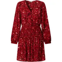 Pepe Jeans Cecile Long Sleeve Short Dress Rouge M Femme