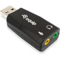 Equip USB-Soundadapter als weitere Soundkarte f. Headsets