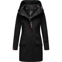 MARIKOO Manteau fonctionnel 'Mayleen' noir