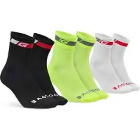 Gripgrab Regular Socks 3 Units Multicolore EU 41-44 Homme,Femme