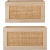 Bloomingville Coffret de rangement Piana lot de 2 pièces