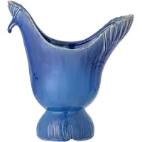 Bloomingville Vase Wylie bleu