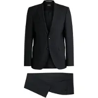 BOSS Costume deux pièces Regular en laine stretch
