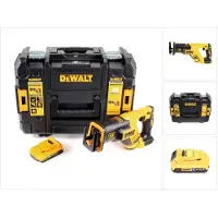 DeWalt DCS 367 NT 18V Brushless Scie sabre sans fil + Coffret de transport TSTAK + 1x Batterie 2,0 Ah - sans Chargeur