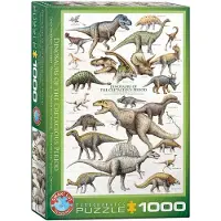 Eurographics Puzzle Le monde des dinosaures : craie 1000 pièces