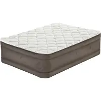 Bestway Fortech Lit à air double avec housse à fermeture éclair & pompe électrique 203x152x51