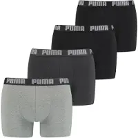 Puma Boxers gris chiné / noir