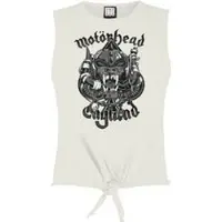 Motorhead Top de - Amplified Collection - Snaggeltooth Crest - M - XL - pour Femme - blanc - Taille M