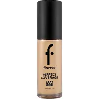 Flormar Perfect Coverage Mat Touch Foundation fond de teint matifiant pour peaux mixtes à grasses teinte 303 Classic Beige 30 ml