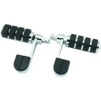 Kuryakyn Iso Kur8075 Footpeg Adapter Plate Argenté