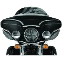 Kuryakyn Dragon Wing Harley Davidson Flhtc 1690 13 Side Deflectors Noir