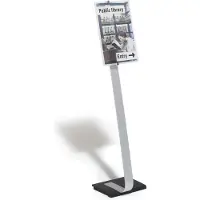 Durable Support au sol CRYSTAL SIGN