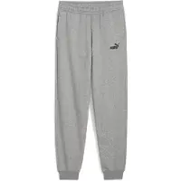 Puma Pantalon de sport 'ESS No. 1' gris chiné / noir