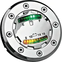 Kuryakyn Informer Kur7282 Fuel Tank Cap Argenté