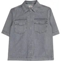 ONLY GIRLS Chemisier gris denim