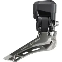 Shimano Fd-rx825 Grx Brazedon Ds Front Derailleur Argenté 2 x 12s