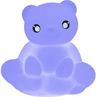BigBen Interactive Enceinte lumineuse sans fil Bluetooth Lumin'us Ourson Blanc