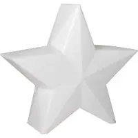 Newgarden Lampadaire de Noël blanc 60 cm avec LED RGBW rechargeable - Nova