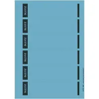 Leitz Étiquettes courtes pour classeurs , imprimable, largeur de tranche 50 mm, autocollant, 150 p., bleu