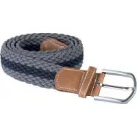 K-Up Ceinture tressée élastiquée Noir - K-up KP805 - Taille One Size