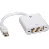 V7 - Adaptateur vidéo - Mini DisplayPort mâle pour DVI-D femelle - blanc