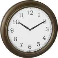 TFA-Dostmann TFA 60.3066.53 Horloge murale en métal pour l'extérieur