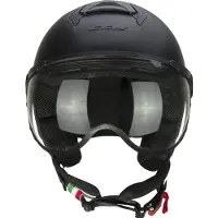 Cgm 167a Flo Mono Short Screen Open Face Helmet Noir L