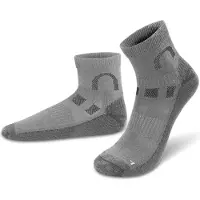 Normani Chaussettes de sport 'Lismore' gris / gris foncé