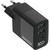 Sitecom Chargeur Multiports Usb-a / Usb-c Led 30 W Pd Noir (ch-1001)