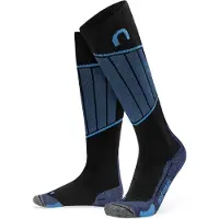 Normani Chaussettes de sport 'Darwin' bleu / noir