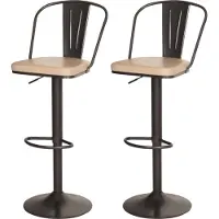 MCW Tabouret de bar -H10a (lot de 2)