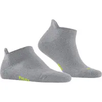 Falke Chaussettes de sport gris chiné / citron vert