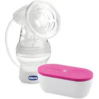 Chicco Tire-lait rose de voyage 1 pièce