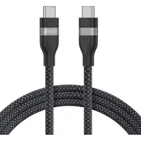 Anker Câble Usb-c Vers Usb-c Tressé Bio Souple 18 M 240 W Noir