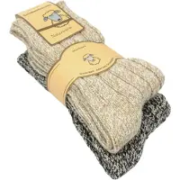 Normani Chaussettes beige / noir