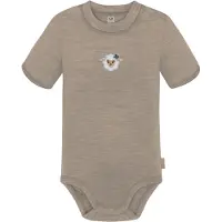 Normani Barboteuse / body beige / blanc