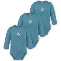 Normani Barboteuse / body 'Auckland' bleu / bleu clair / mélange de couleurs