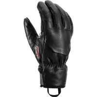 LEKI - Gants de ski en cuir - Hevon Prime 3D en Cuir - Taille 11 - Noir