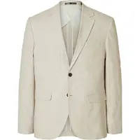 Selected Regular Fit Blazer À Simple Boutonnage Homme Beige 50