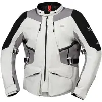 IXS Tourster-STX 1.0 Veste Moto Textile Imperméable Grise Taille M