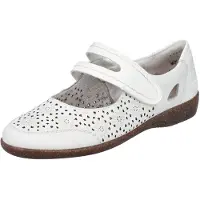 Rieker Ballerines à lanières blanc