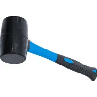 Bgs Maillet caoutchouc carrossier manche fibre de verre ? 60 mm 500 g