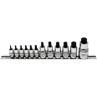 Bgs 5098 Douilles à embout profilé en T, T8 - T60, extra courtes, 12 pcs.