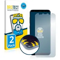 BROTECT Full-Cover Protection Mat (Samsung Galaxy S8+), Téléphone portable : film de protection, Gris