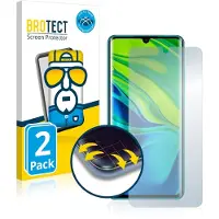 BROTECT Full-Cover Protection (Xiaomi Mi Note 10), Téléphone portable : film de protection, Transparent