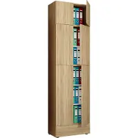 VCM Armoire de bureau XXL Armoire de classement Livres Meubles de bureau Classeur Armoire Lona 5f A Tiroir