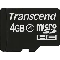 Transcend Carte Mémoire Micro Sdhc 4gb Class 4