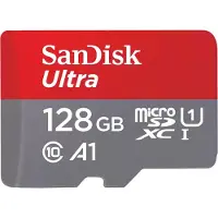 SanDisk Ultra 128gb Sd Card Clair